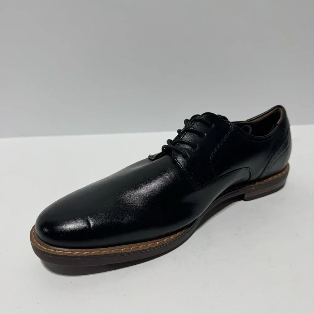 Nunn Bush Mens Royce Oxfords Black Size 9 M